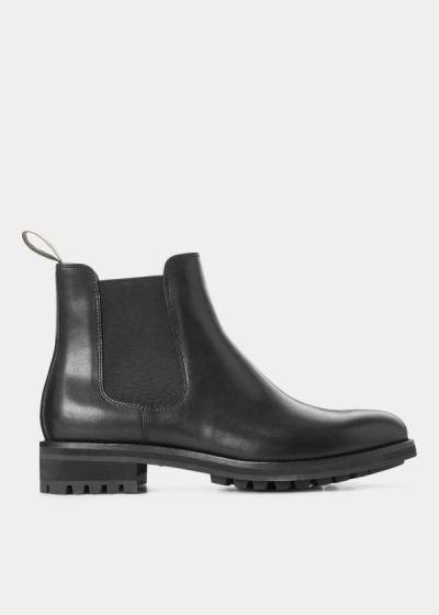 Men's Polo Ralph Lauren Bryson Leather Chelsea Boots | 986401BGK